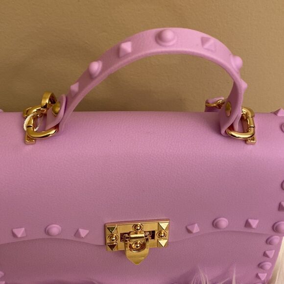 NWT Most Wanted Jelly Crossbody Purse - Purple - Picture 6 of 10